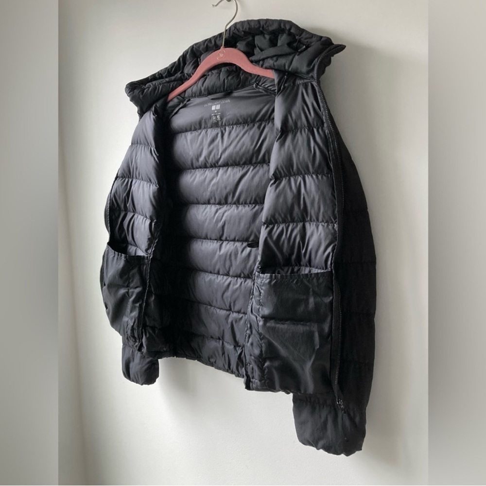 Uniqlo Black Puffer Jacket - Picture 2 of 14